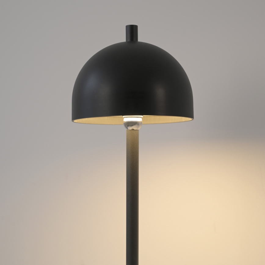 Schöner Wohnen 19244-18 - LED dæmpbar berøringsbetjent genopladelig udendørs bordlampe BELLIS LED/2,5W/5V 2600 mAh IP54 sort