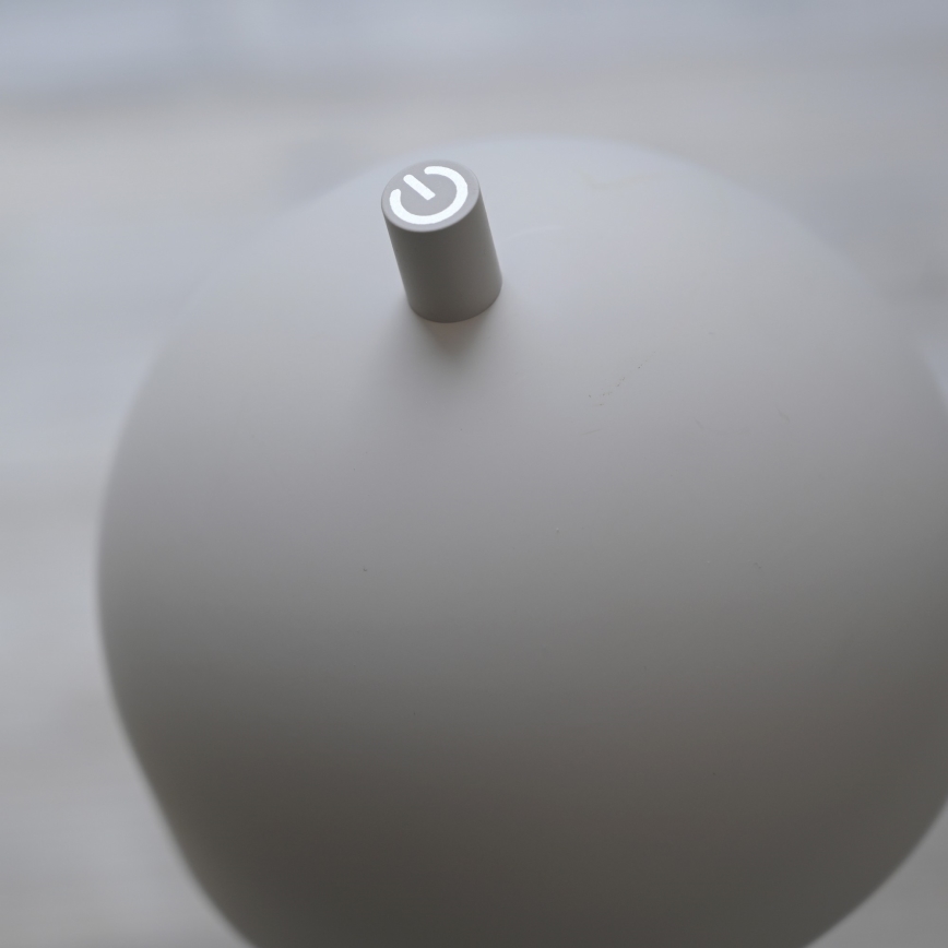 Schöner Wohnen 19244-39 - LED dæmpbar berøringsbetjent genopladelig udendørs bordlampe BELLIS LED/2,5W/5V 2600 mAh IP54 grå