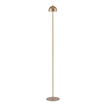 Schöner Wohnen 19245-12 - Dæmpbar, berøringsbetjent, genopladelig udendørs gulvlampe BELLIS LED/2,5W/5V 2600 mAh IP54 guld