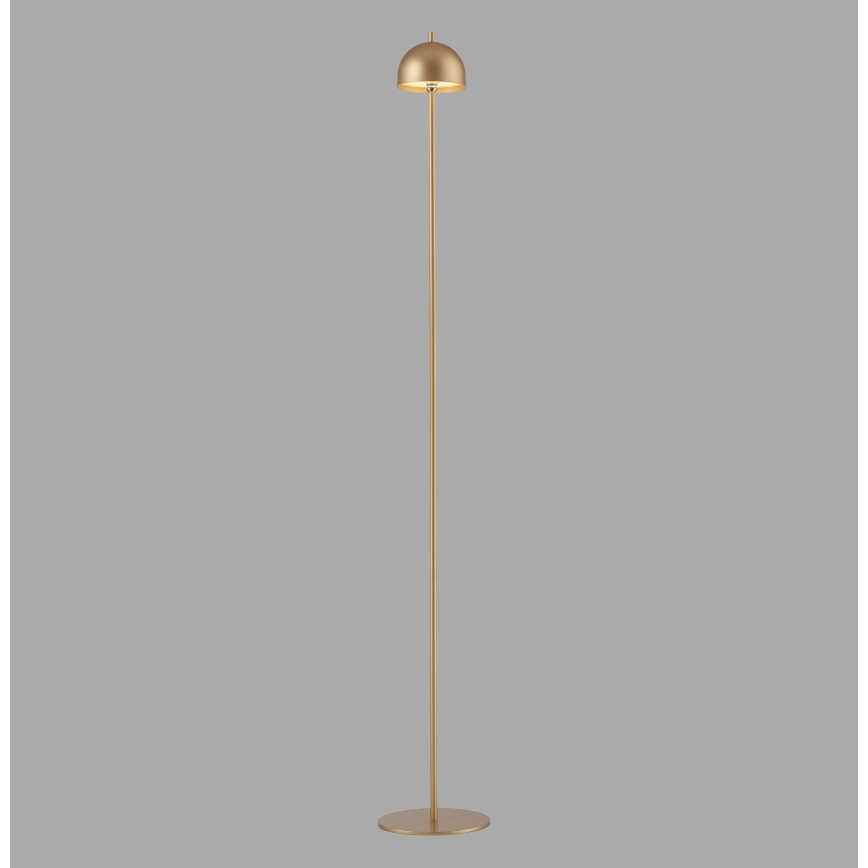 Schöner Wohnen 19245-12 - Dæmpbar, berøringsbetjent, genopladelig udendørs gulvlampe BELLIS LED/2,5W/5V 2600 mAh IP54 guld