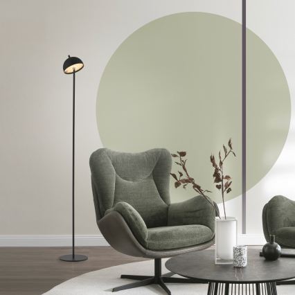 Schöner Wohnen 19245-18 - LED dæmpbar, berøringsbetjent, genopladelig udendørs gulvlampe BELLIS LED/2,5W/5V 2600 mAh IP54 sort