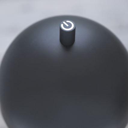 Schöner Wohnen 19245-18 - LED dæmpbar, berøringsbetjent, genopladelig udendørs gulvlampe BELLIS LED/2,5W/5V 2600 mAh IP54 sort