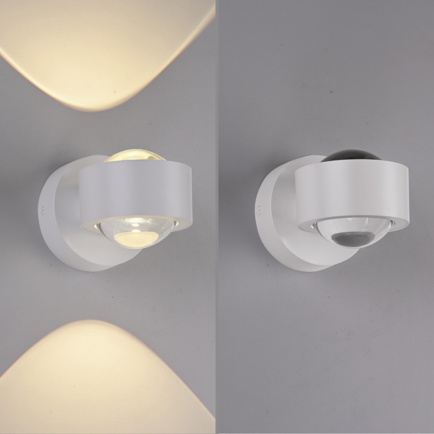 Schöner Wohnen 19331-16 - LED væglampe CHIA 2xLED/2W/230V hvid