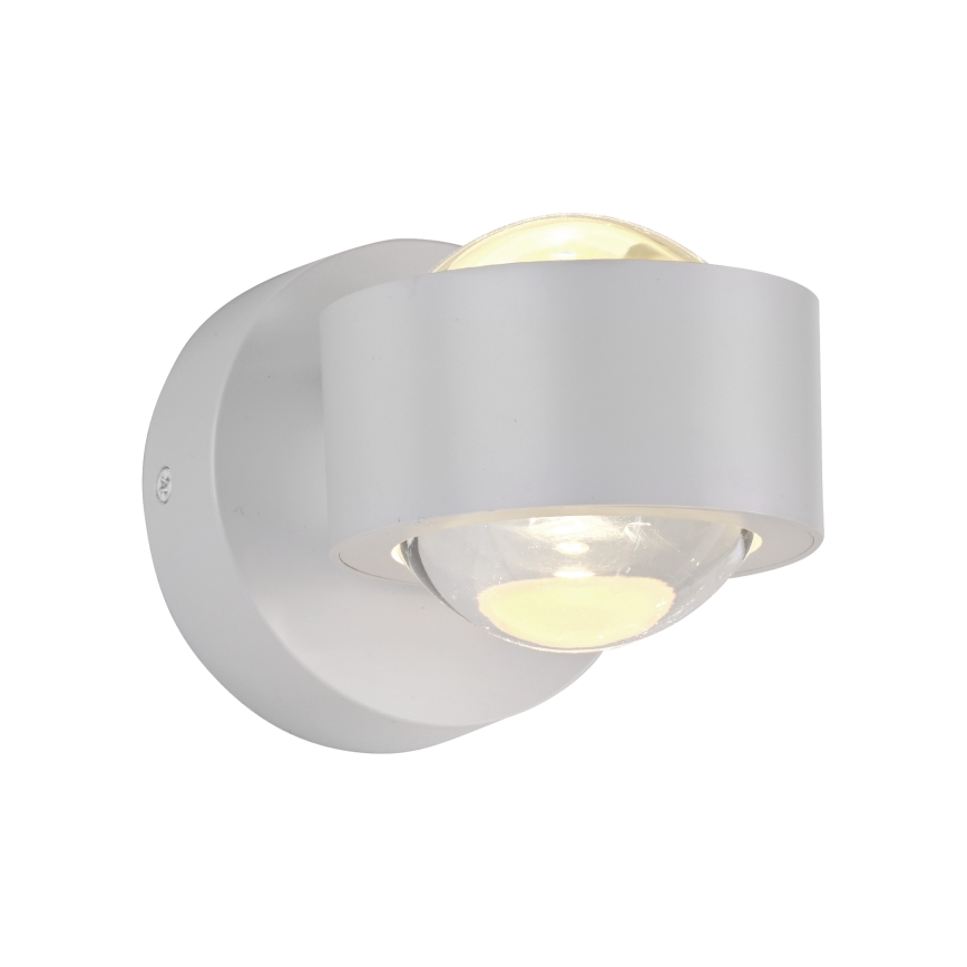 Schöner Wohnen 19331-16 - LED væglampe CHIA 2xLED/2W/230V hvid