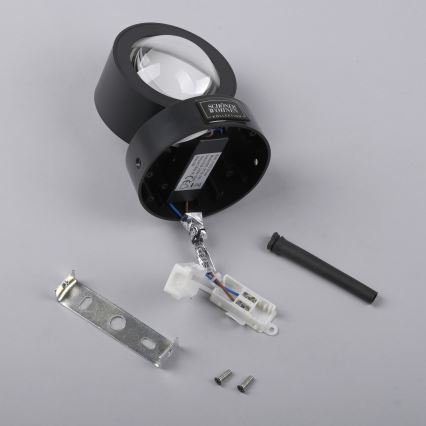 Schöner Wohnen 19331-18 - LED-væglampe CHIA 2xLED/2W/230V sort