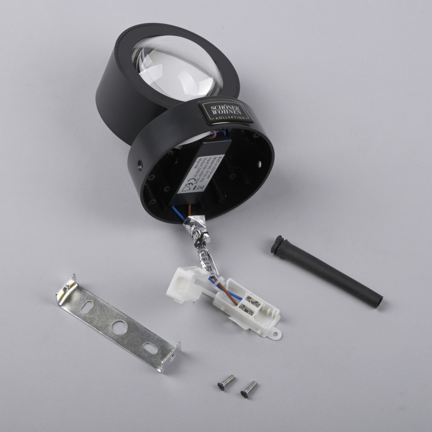 Schöner Wohnen 19331-18 - LED-væglampe CHIA 2xLED/2W/230V sort