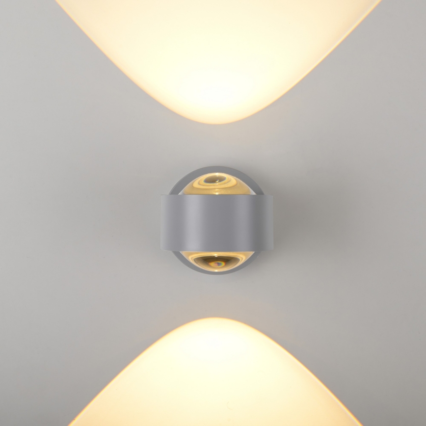 Schöner Wohnen 19331-21 - LED-væglampe CHIA 2xLED/2W/230V antracit