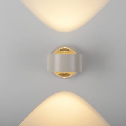 Schöner Wohnen 19331-39 - LED-væglampe CHIA 2xLED/2W/230V grå