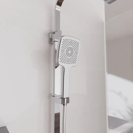 Schütte 60530 - Brusesæt med termostatisk brusebatteri OCEAN blank krom