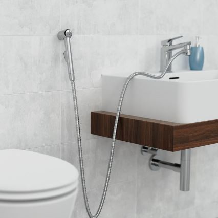 Schütte 78016 - Håndbruser til håndvask i blank krom