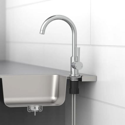 Schütte 79116 - CORNWALL køkkenarmatur i blank krom