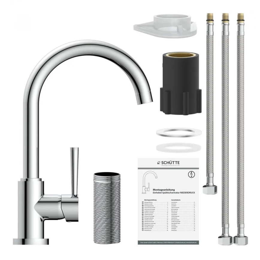 Schütte 79119 - Køkkenarmatur CORNWALL blank krom