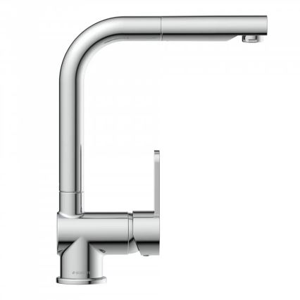 Schütte 79700 - Køkkenarmatur med udtrækbar bruser LONDON, blank krom