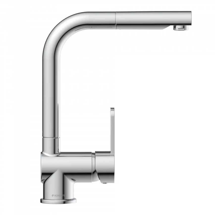 Schütte 79700 - Køkkenarmatur med udtrækbar bruser LONDON, blank krom