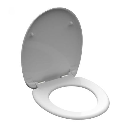 Schütte 82100-A - Toiletsæde i hvidt duroplast med SoftClose