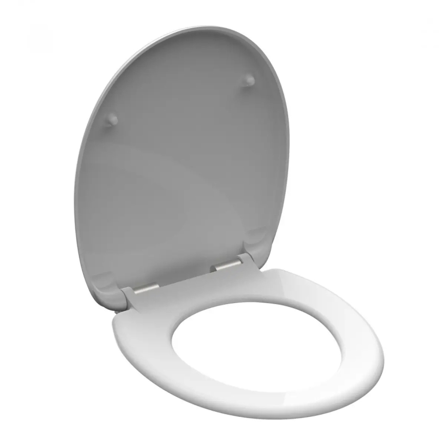 Schütte 82100-A - Toiletsæde i hvidt duroplast med SoftClose