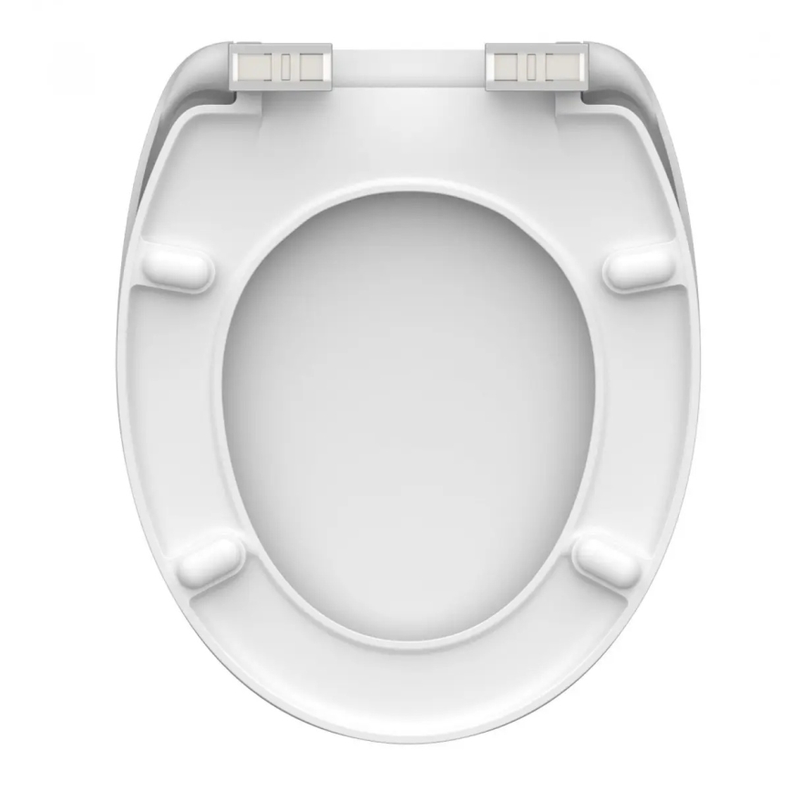 Schütte 82100-A - Toiletsæde i hvidt duroplast med SoftClose