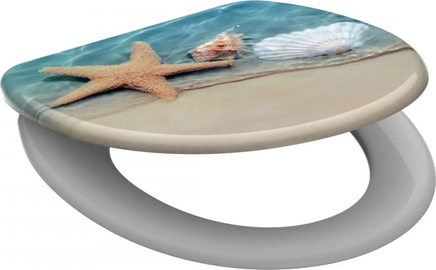 Schütte 82196 - Toiletsæde BEACH med SoftClose i duroplast