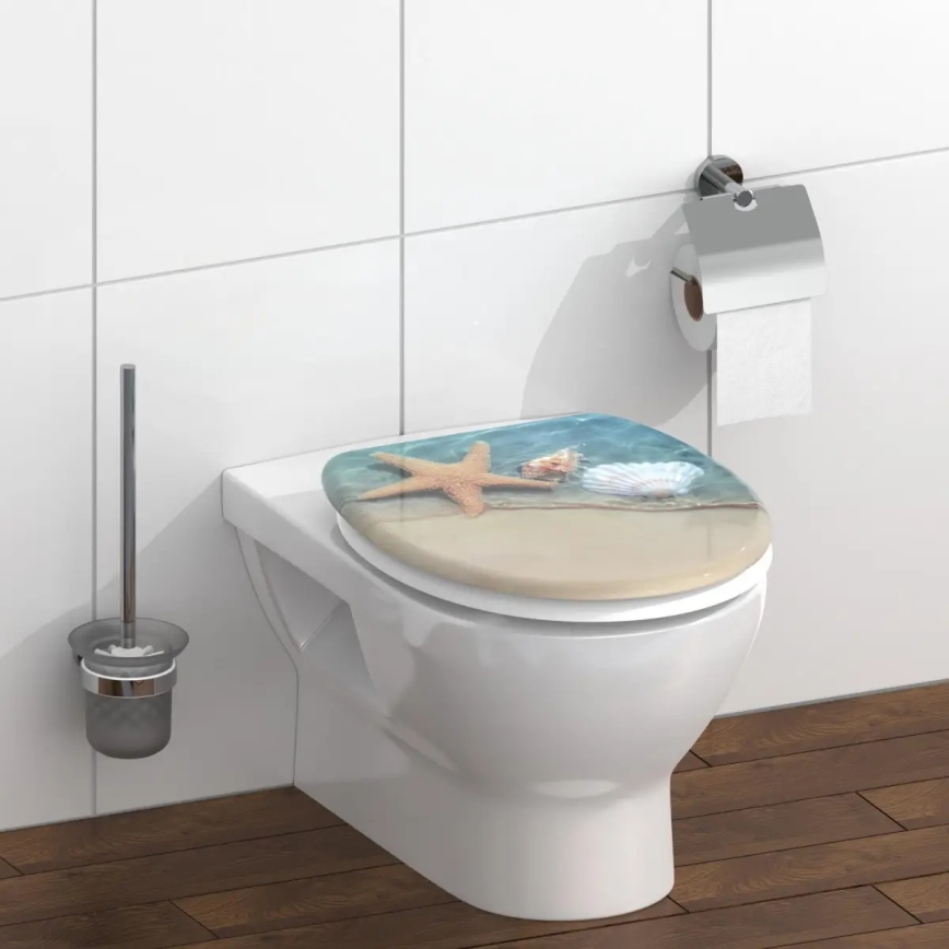 Schütte 82196 - Toiletsæde BEACH med SoftClose i duroplast