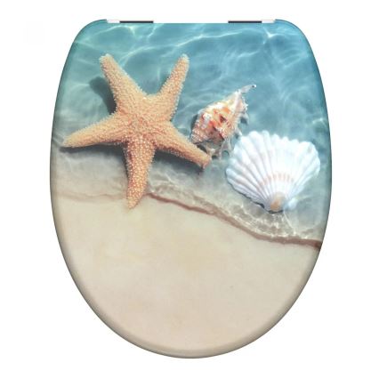 Schütte 82196 - Toiletsæde BEACH med SoftClose i duroplast