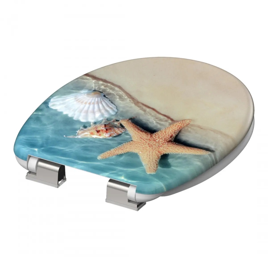 Schütte 82196 - Toiletsæde BEACH med SoftClose i duroplast