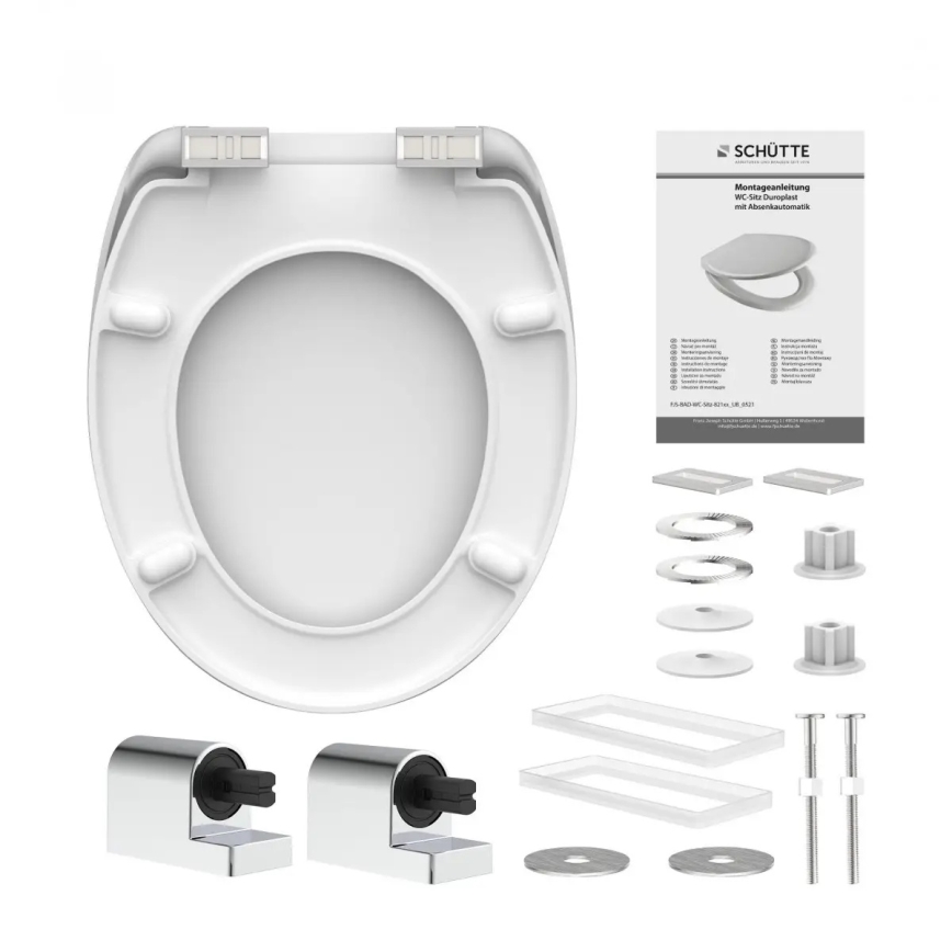 Schütte 82196 - Toiletsæde BEACH med SoftClose i duroplast