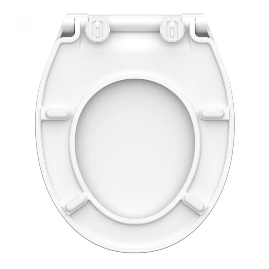 Schütte 82700 - Toiletsæde SLIM WHITE SoftClose i duroplast