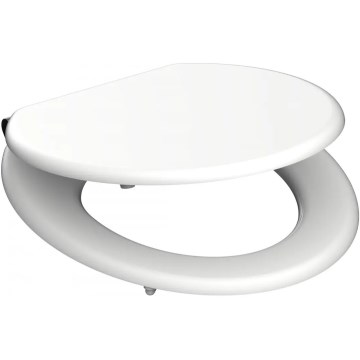 Schütte 84100-A - Toiletsæde HVID SoftClose MDF-træ