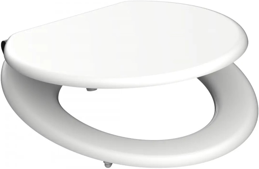 Schütte 84100-A - Toiletsæde HVID SoftClose MDF-træ