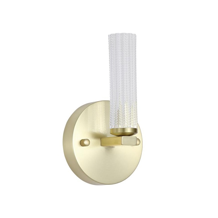 Searchlight - LED dæmpbar badeværelses væglampe ABERDEEN LED/7W/230V IP44 messing