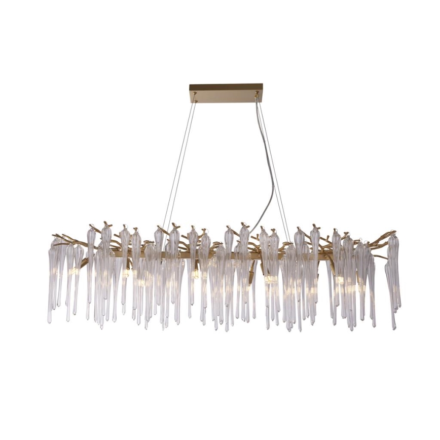 Searchlight - Lysekrone med wire HERITAGE 10xG9/33W/230V