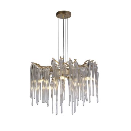 Searchlight - Pendel med kabelophæng HERITAGE 5xG9/33W/230V