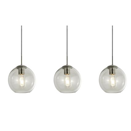 Searchlight - Pendel PENDANT 3xE27/40W/230V mat krom