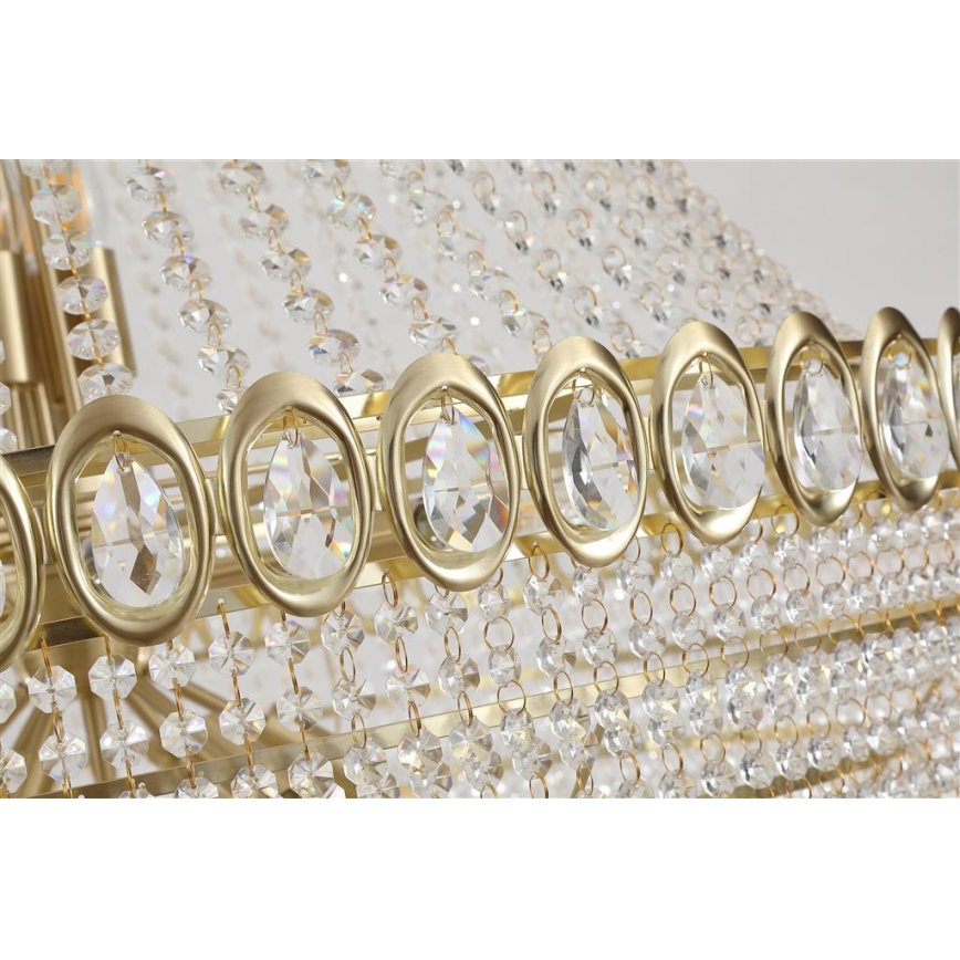 Searchlight - Lysekrone med kæde LOUIS PHILLIPE 28xE14/60W/230V