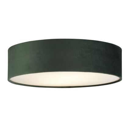 Searchlight - Loftlampe DRUM PLEAT 2xE27/15W/230V grøn