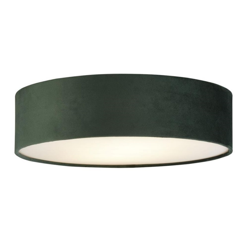 Searchlight - Loftlampe DRUM PLEAT 2xE27/15W/230V grøn