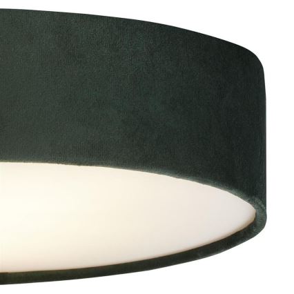 Searchlight - Loftlampe DRUM PLEAT 2xE27/15W/230V grøn