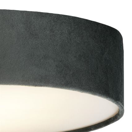 Searchlight - Loftlampe DRUM 3xE27/60W/230V grå