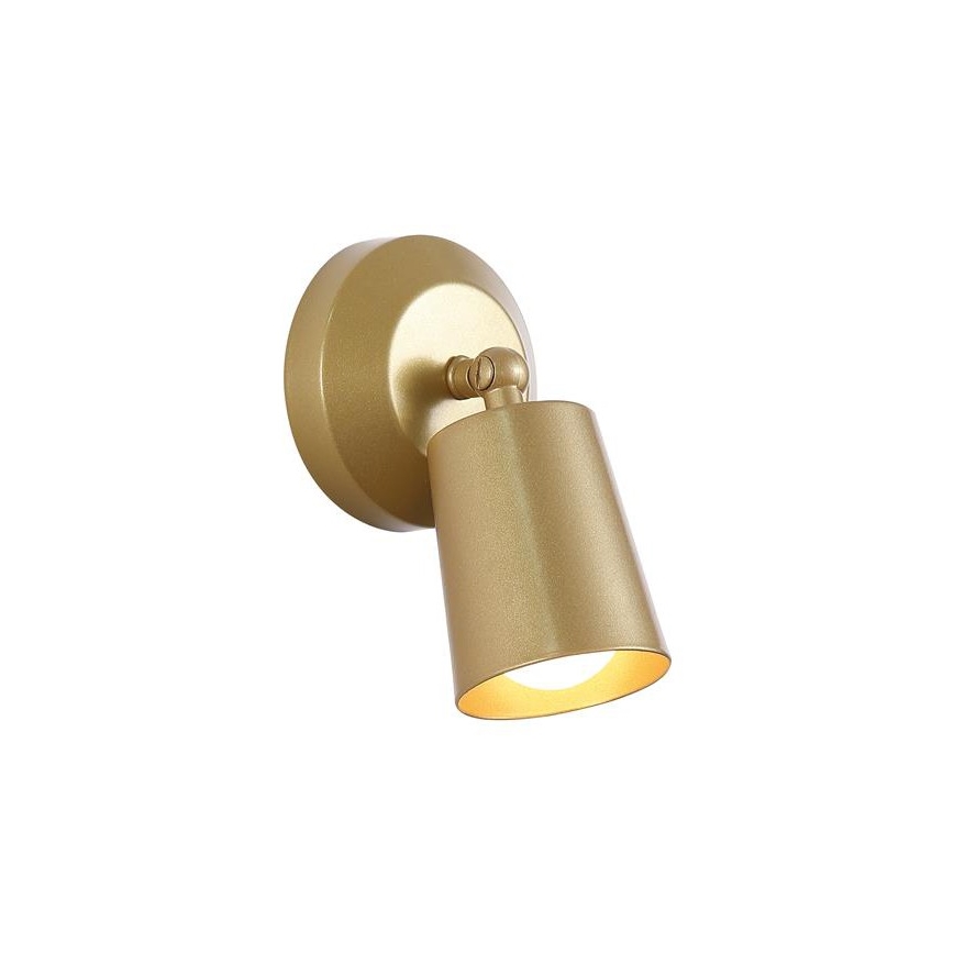 Searchlight - LED Dæmpbar genopladelig væglampe CONE LED/1,5W/5V guld