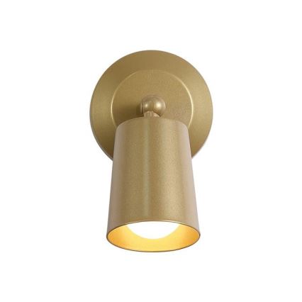 Searchlight - LED Dæmpbar genopladelig væglampe CONE LED/1,5W/5V guld