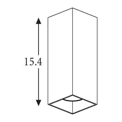Searchlight - Væglampe DON 2xGU10/10W/230V brun