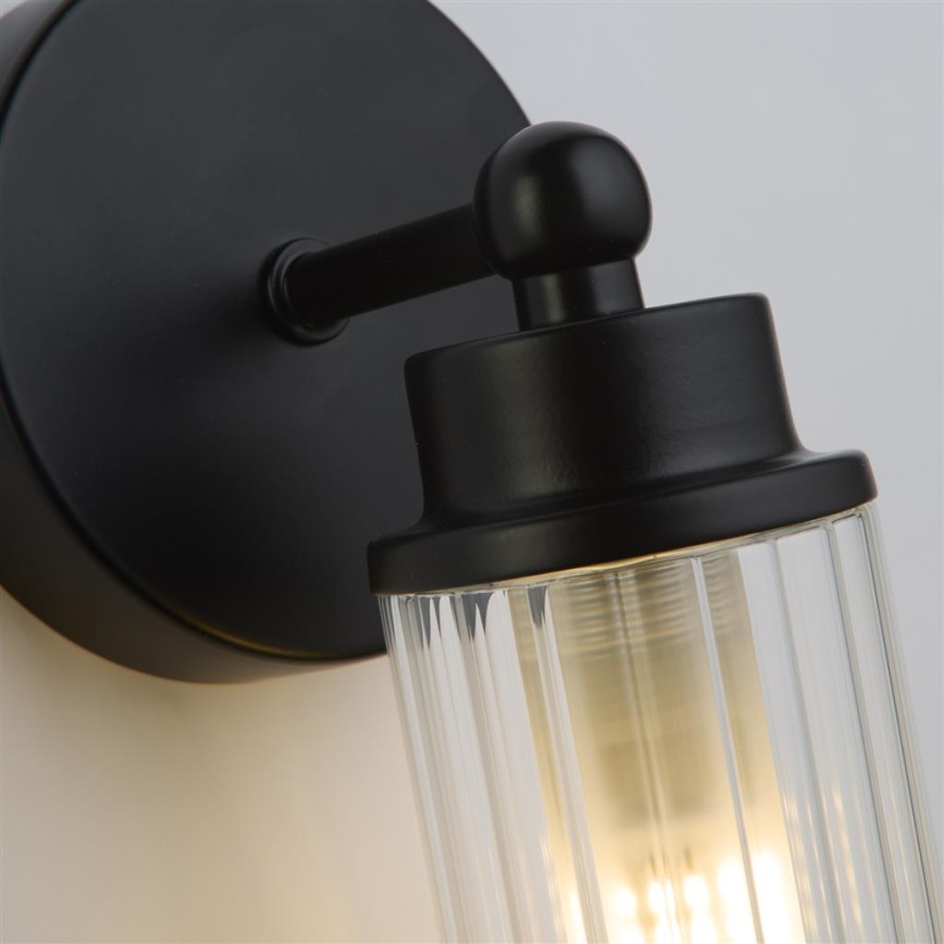 Searchlight - IMPERIAL væglampe 1xG9/7W/230V sort