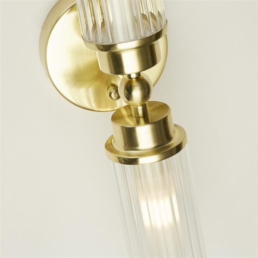 Searchlight - Væglampe IMPERIAL 2xG9/33W/230V messing