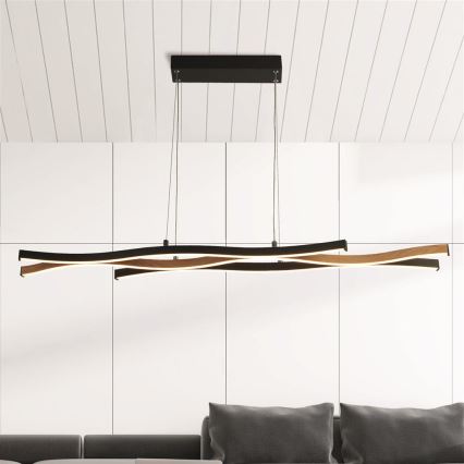 Searchlight - LED-pendel på wire BLOOM LED/38W/230V 2300/3000/4000K