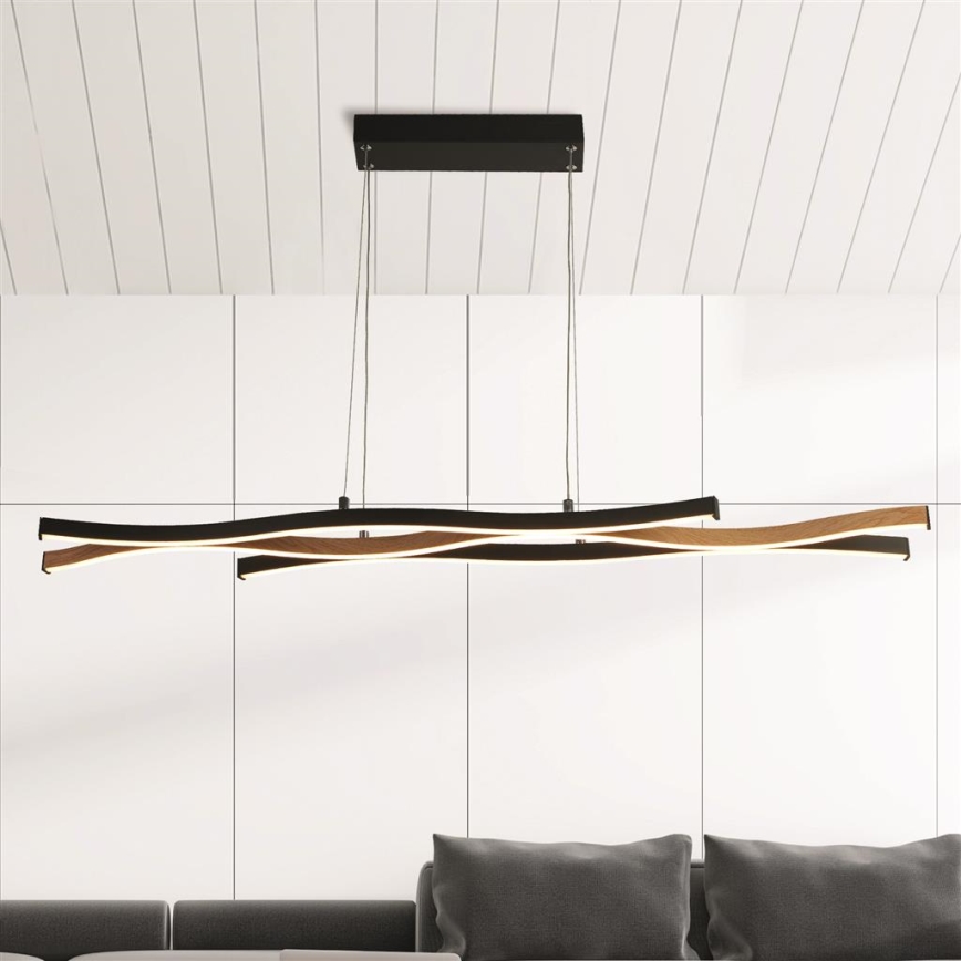 Searchlight - LED-pendel på wire BLOOM LED/38W/230V 2300/3000/4000K
