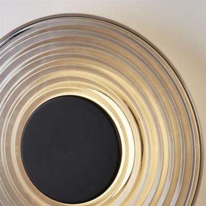 Searchlight - Dæmpbar LED-væglampe CLEO LED/9,4W/230V røgfarvet