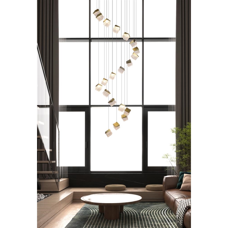 Searchlight - LED dæmpbar loftlampe CUBOID LED/10,25W/230V 3000K