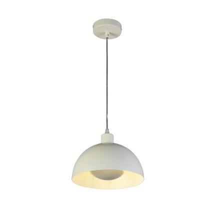 Searchlight - Pendel på kabel MARS 1xE27/60W/230V Ø 40 cm, cremefarvet