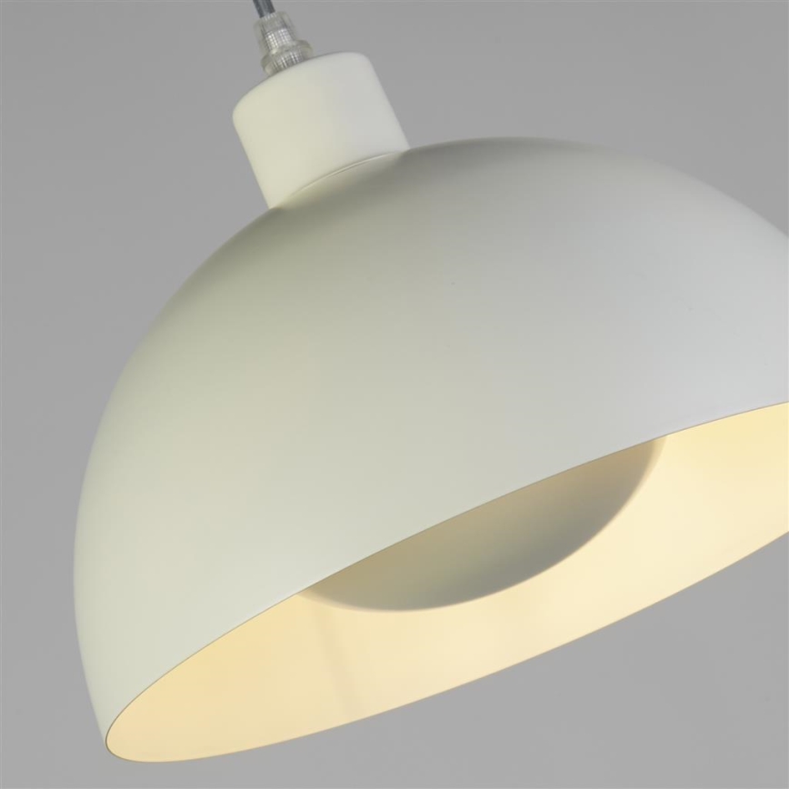 Searchlight - Pendel på kabel MARS 1xE27/60W/230V Ø 40 cm, cremefarvet