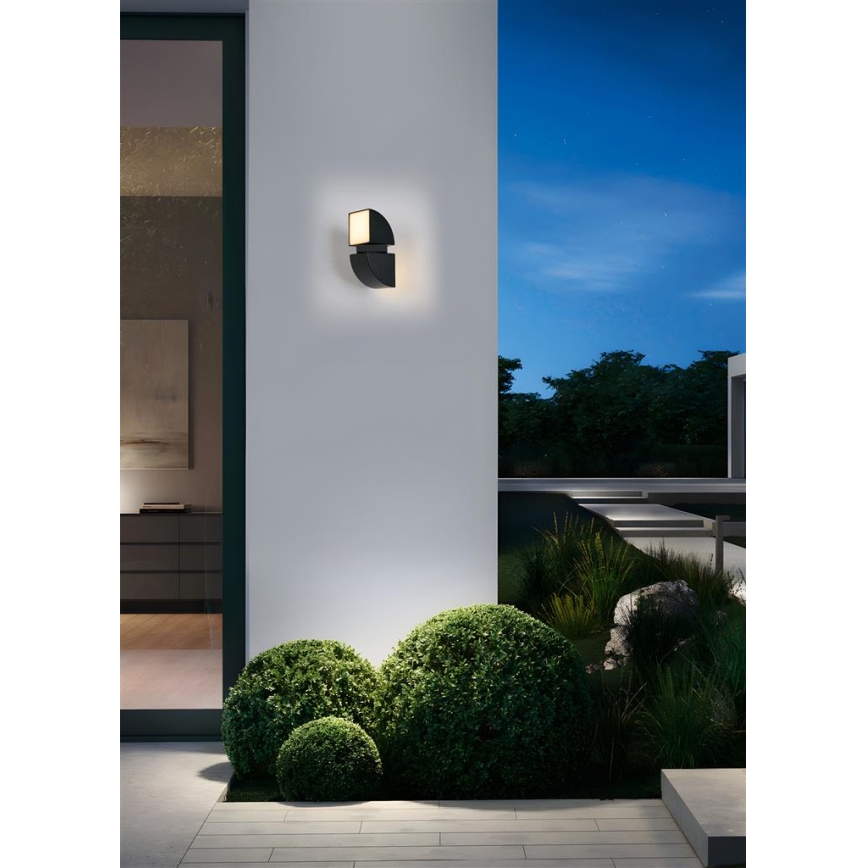 Searchlight - LED Udendørs væglampe DAKOTA 2xLED/4W/230V IP44